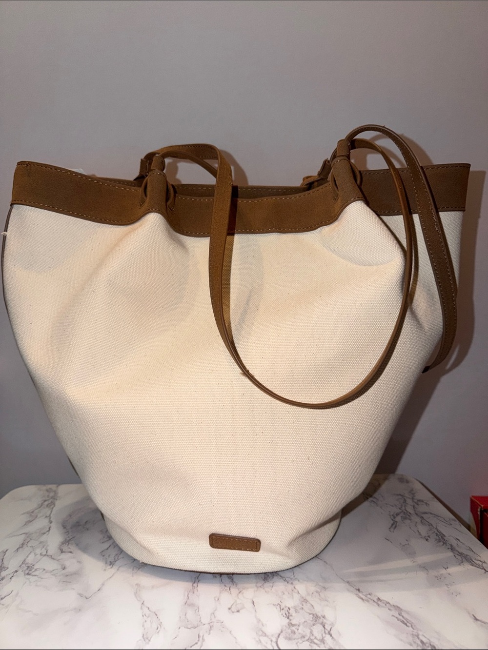 BCBG Canvas Tote Bag